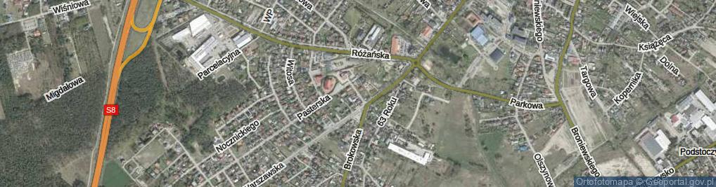 Zdjęcie satelitarne Wyszyńskiego Stefana, ks. kard. ul.